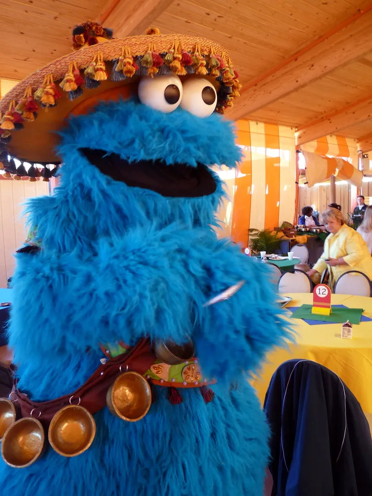 Portrait of Cookie Monster