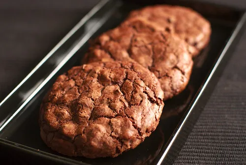 Delicious looking chocolate cookies
