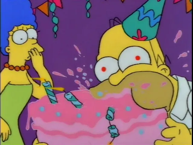 Portrait of Homer Simpson